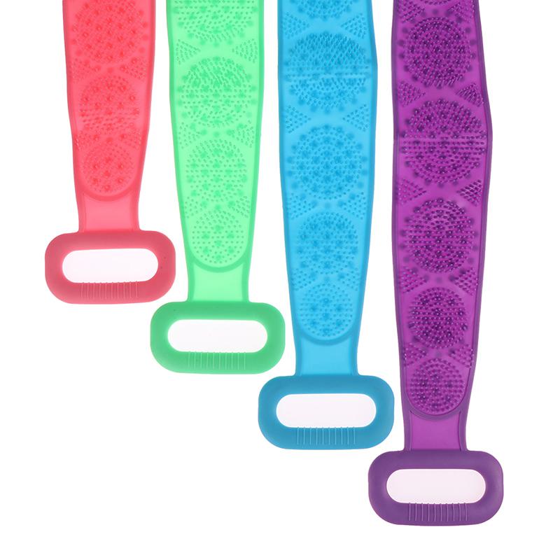 Magic Silicone Brushes Bath Towels Rubbing Back Mud Peeling Body Massage Shower
