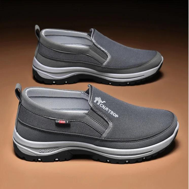 Loafers Sneakers Male Mesh Breathable Casual Shoes for Men Soft Sole Solid Color Comfortable Water Shoes Denim Man Driving Shoe