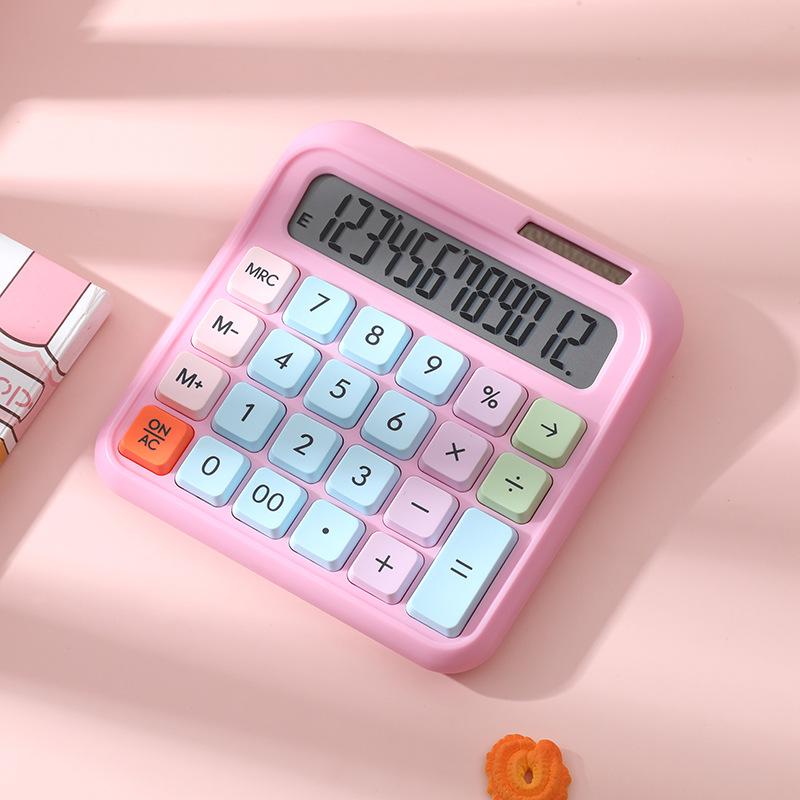 Multifunction Standard Function Calculator LCD Display Math Calculator New Desktop Calculator