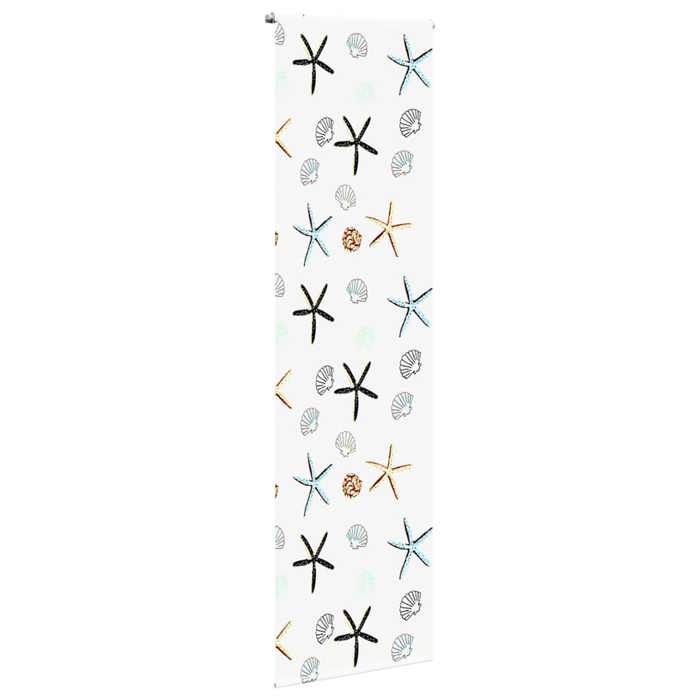 VidaXL Store enrouleur de douche 70x240 cm largeur du tissu 66 cm, store de douche, store enrouleur de rideau de douche, 4014899