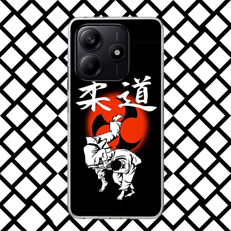 Чехол для телефона Judo jiu jitsu BJJ Brazilian для Xiaomi Redmi Note 15 14 14S 13 12 12S 11 Pro Plus 11E 11T 11S 10S 5G Мягкий чехол Fund