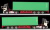 TOMYTEC Tomica Limited Vintage Neo Hino Profia 40ft Marine Container Trailer Toho Sharyo TC36H1C34 Black Finished Product LV-N292c