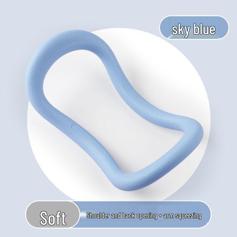 Волшебное кольцо для йоги и пилатеса: Тренажер для спины и плеч