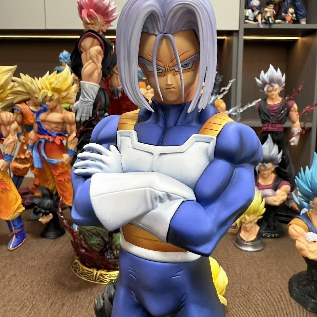 Dragon Ball Two Heads Trunks Anime Figures Figurine Pvc Collection Model Decoration Doll Statue Toys Gifts