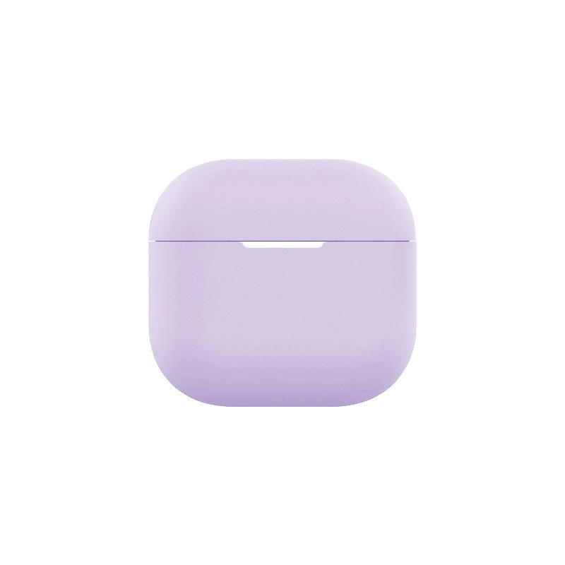 Подходит для airpods4 силиконовый чехол для наушников без застежки, противоударный и противоскользящий защитный чехол, силиконовый защитный чехол для наушников.