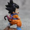 Фигурки маленького Гоку из Dragon Ball, обнимающего Пуэр Я Му Чай, фигурки маленьких последователей, куколки из ПВХ, коллекционные игрушки, украшения, подарок.
