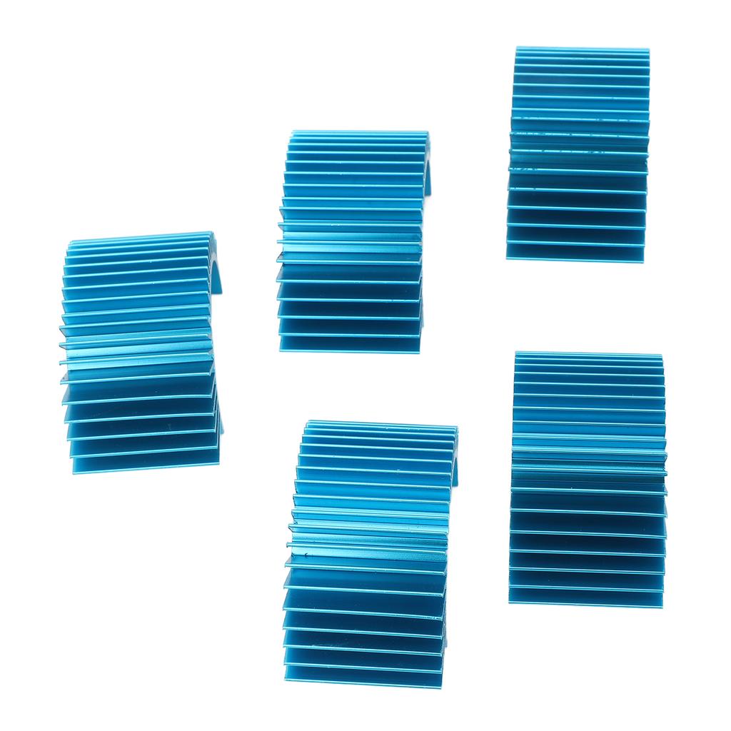 5Pcs Electric Engine Motor Heatsink Aluminium Alloy 36mm Motor Cooling Heat Sink for 540 550