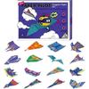 Монтессори Самолет Оригами Набор Бумага Универсальный Бумажный Самолет Игрушка Дети Малыши Дети
