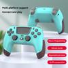 Игровой контроллер для PS4, совместимый с PS4/Slim/Pro/ПК, с 360° джойстиком/двойной вибрацией/6-осевым гироскопом