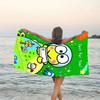 1pc Sanrio7 Beach Towel, Beach and Seaside Swimming Pool Equipment, Fashion Pattern, Rectangular, Travel Essentials