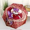 Diddl Print Automatic Open Close Umbrella, Portable Foldable Umbrella, for Outdoor Commute Camping Trip, Ideal Birthday Gift
