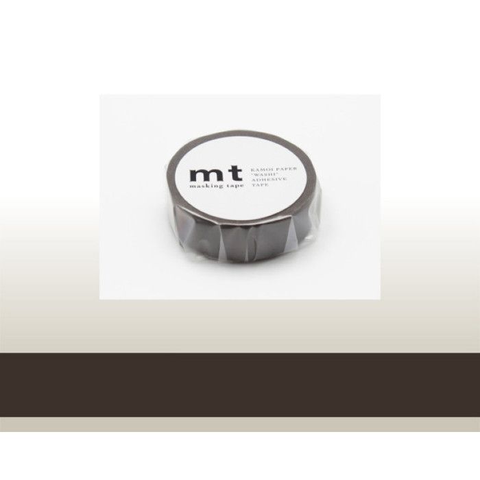 Single-color Masking Tape - Brown - 1.5 Cm X 7 M
