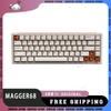 Luminkey Magger68 механическая игровая клавиатура 68 клавиш RGB проводная клавиатура прокладка ANSI раскладка настраиваемая игровая клавиатура для выигрыша подарок