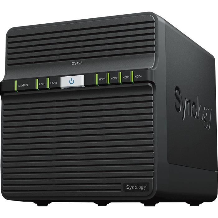 Сервер NAS - SYNOLOGY - DS423 - 4 отсека - ОЗУ 2 ГБ