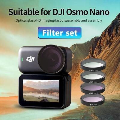 УФ CPL фильтр для объектива для камеры DJI OSMO Nano Фильтр CPL УФ Поляризационный фильтр для камеры DJI Osmo Action Аксессуары