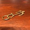 Brass Anchor Keychain