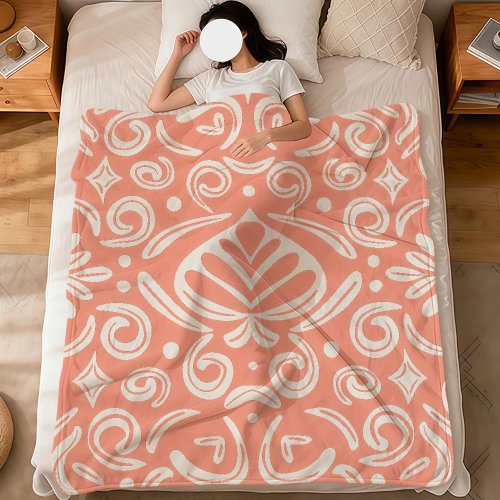 abstract bohemian Eccentric boho soft warm plush blanket for dormitory sofa living room pet hogar bedroom gift nap home Flannel