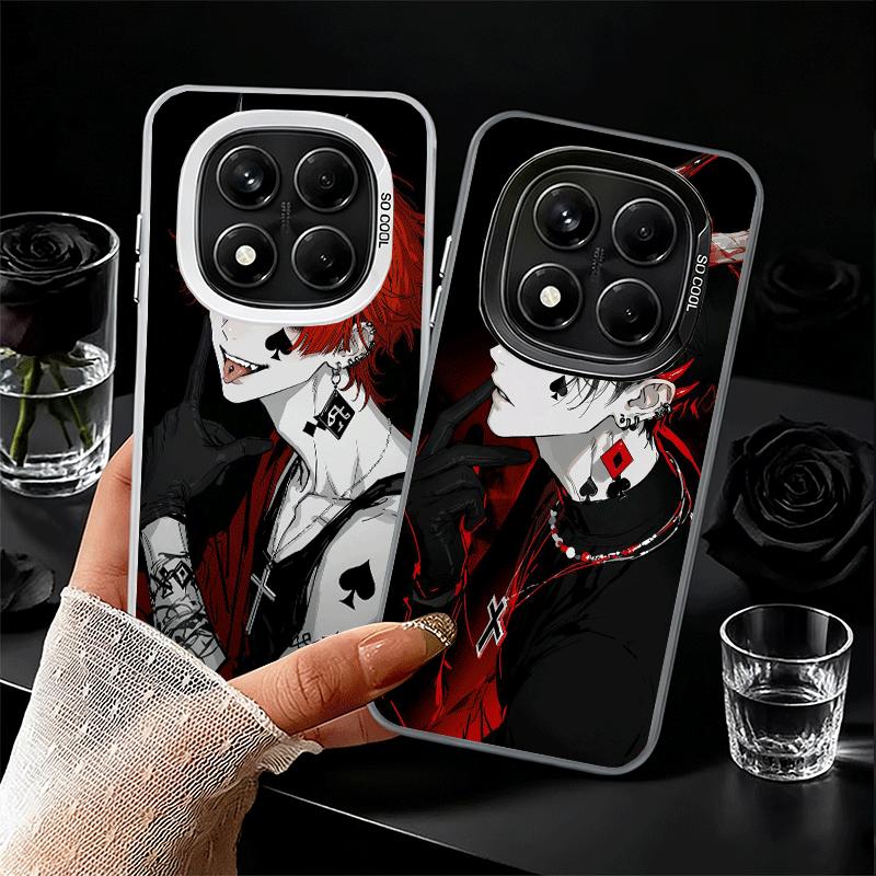 Devil Bad Boy Anime Style Soft Phone Case for Xiaomi Redmi Note 13 14 15 Pro Plus 12S 12 11S 11 11T 10S 10 Shockproof Cover Back