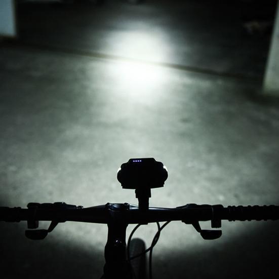 Bicycle Headlight 360 Degrees Adjustable LED Indicator USB Rechargeable Super Bright Lightweight Night Riding Road Mountain Bike Front Lamp