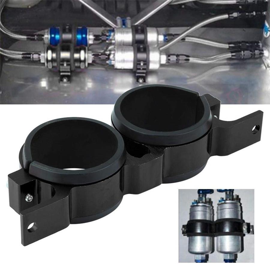 1 шт. Автомобильный кронштейн для крепления двойного топливного насоса из алюминиевого сплава для 70 мм до 55 мм
