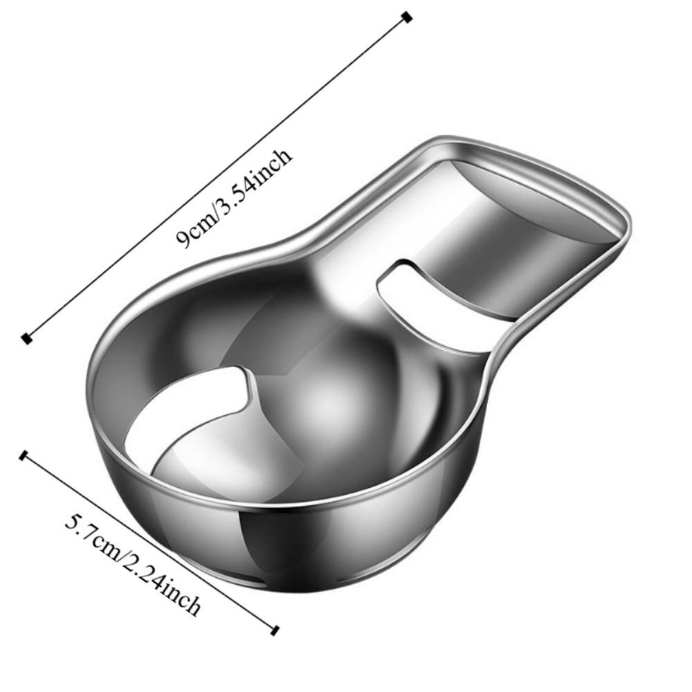Stainless Steel Egg Yolk Filter Professional Egg White Divider Egg Yolk Separator Spoon Household