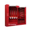 Longchan Construction Site Fire Equipment Display Cabinet - 6-Person Set