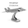 3D Металлические Пазлы Военный Истребитель J-20 J-10B SU-34 KA-50 НЛО Вертолет RAH-66 Сборка Своими Руками Ручная Сборка Масштабная Модель Пазлы