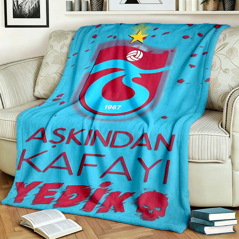 Trabzonspor Theme Blanket Suitable For Beds Sofas And Camping Perfect For Both Men And Women Comfortable Bedding All Year Round