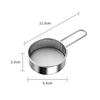Stainless Steel Flour Sifter Mini Small Flour Drainer  Powder, Sugar and Coffee Pastas