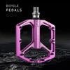 KRSEC S1080 Three Bearing Bicycle Pedals Ultralight BMX MTB Road Mountain Bike Pedals Non-slip Aluminum Alloy CNC Cycling Parts