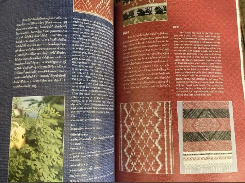 [USED] Extremely rare book on northern Thai textiles