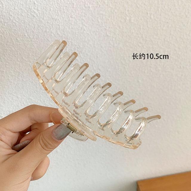 Новые женские очень большие заколки для волос, заколка-краб, хвостик для девочек, когти для ванны, модные аксессуары для волос, подарочные головные уборы