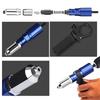 2.4mm-4.8mm Electric Rivet Stapler Drill Adapter Pull Rivet Tool Insert Nut Tool  Professional Use