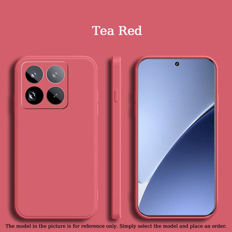 Оригинальный жидкий силиконовый чехол для телефона Xiaomi 15 Pro 14 13 Ultra Pro противоударный фланелевая подкладка защитный чехол мягкий чехол