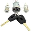KIT 2 Serrures Portes Barillets + Neiman FIAT Punto Doblo Panda Palio Bravo...Clés LAME SIP22 Pro-Plip