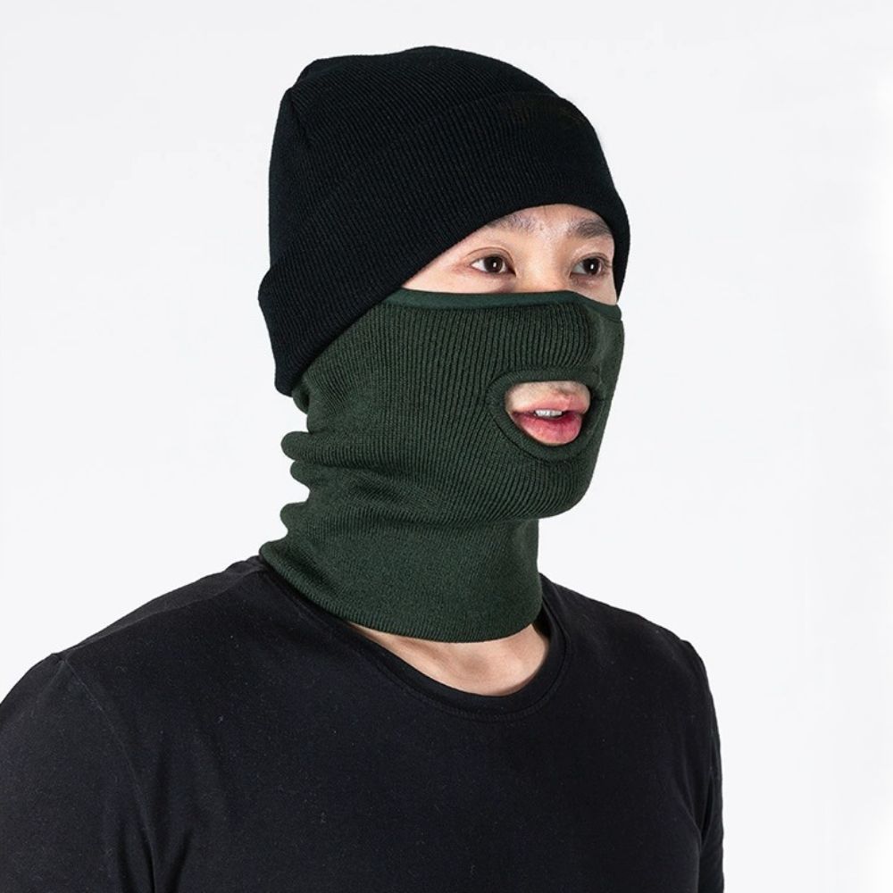 Windproof Ear Protection Mask Elastic Riding Mask High Quality Knitted Mask