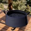 Folding Water Bucket Reusable Multifunctional Travel Wash Basin Container for Home Hiking
