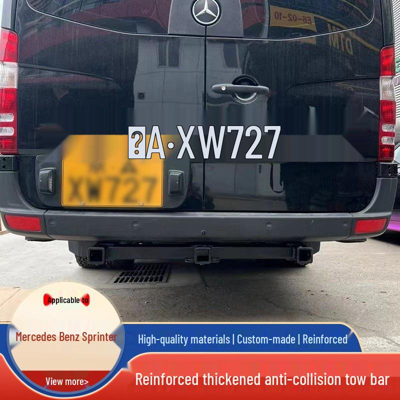 Compatible with Mercedes-Benz Sprinter trailer boom conversion, RV motorboat trailer hitch, off-road tow hook, and three-bar tow arm.