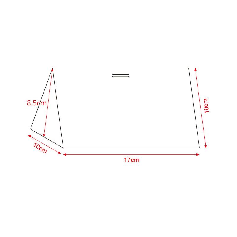Triangle Christmas Gift Storage Box Cartoon Santa Claus Pattern Candy Chocolate Packaging Box Decorative Paper Box 10 Piece/Lot