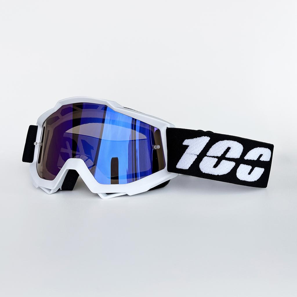 100 Мотоциклетные очки Велосипедные очки Для улицы Внедорожные Лыжные Спортивные MX ATV Мотокросс Очки для гонок на мотоциклах Велосипедные очки