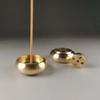 Incense Holder Mini Brass Incense Base for Home Office Teahouse Multi Purpose 5 Holes Shape Creative Sandalwood Incense Burner