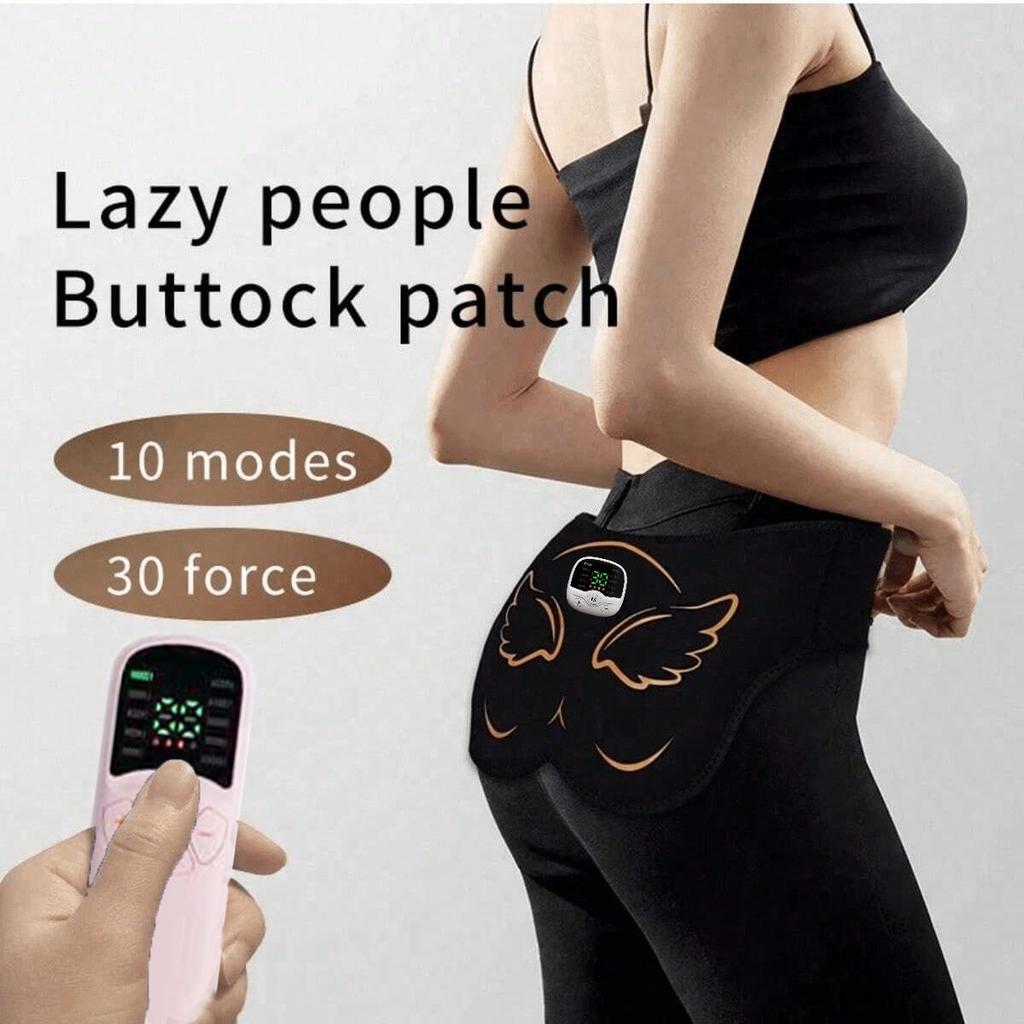 EMS Muscle Stimulator Hip Trainer For Hip Lifting Body With Remote Control USB Recharge Need Close With The Skin Use