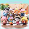Anime Piece One Toy Keychain Cute Chopper Luffy Figure Collectible For Teens