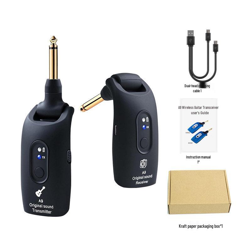 Беспроводной аудиоприемник-передатчик A8 A9 для акустической гитары