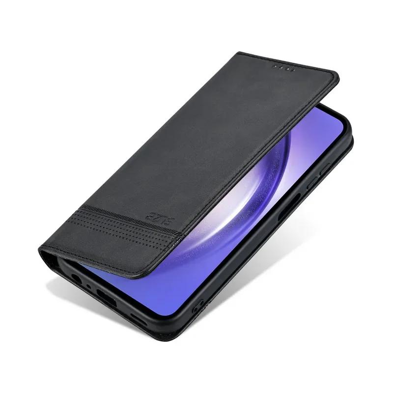 Magnetic Leather Wallet Case For Samsung Galaxy A07 A17 A06 A16 A26 A36 A56 A 05 S A15 A35 A55 A54 A34 A24 A73 A53 A33 A23 Cover