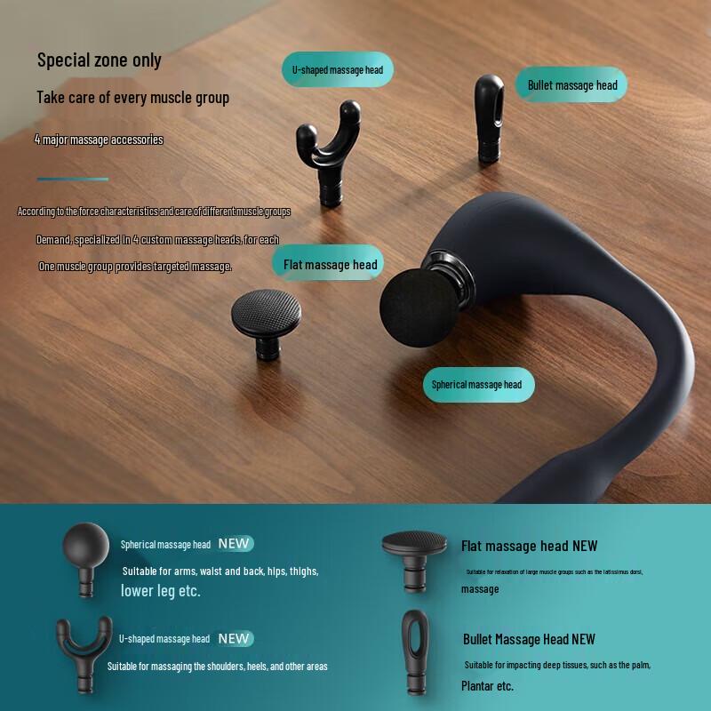 Philips Fascia Gun Muscle Massager PPM3502G CN plug (adapter included)