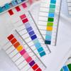 Label Key Points Tab Strip Office Supplies Sticky Notes Memo Pad Index Flags Paster Sticker
