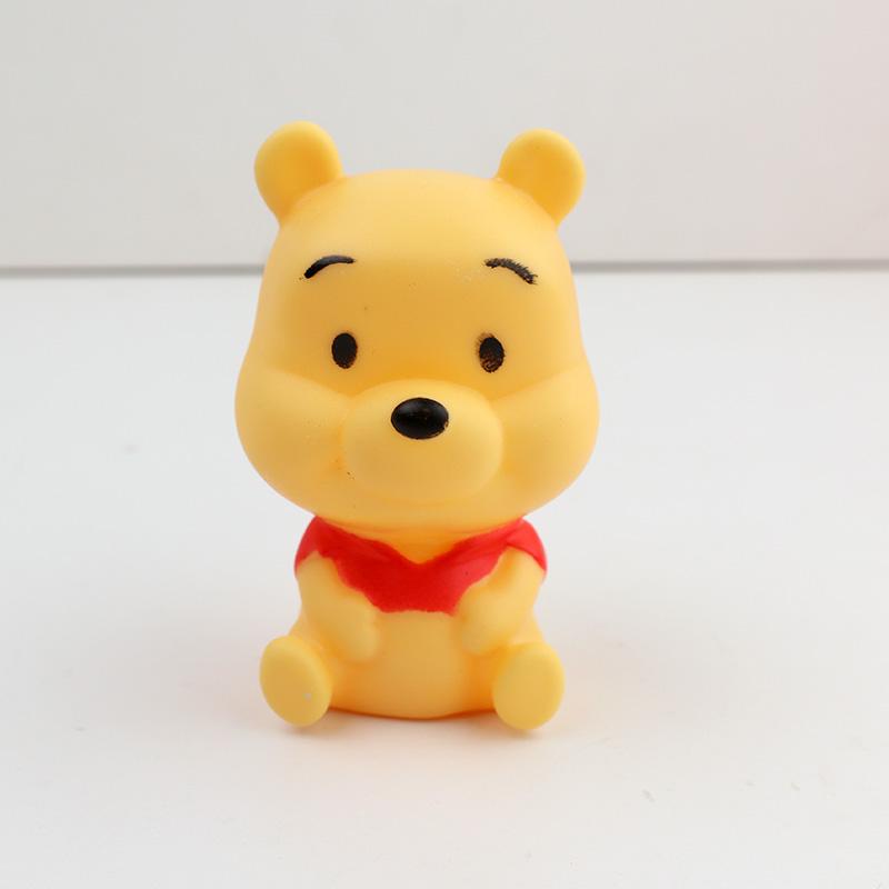 Набор Кавайных Фигурок Винни Пятачок Тигра 3шт Аниме Фигурки Игрушки Для Девочки Милые Фильмы и ТВ Винни-Пух ПВХ Кукла Подарок