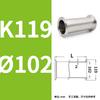 Санитарный Tri Clamp Spool из SS304/SS316L зажим пищевого класса круглые трубы трубы SS304 с зажимным концом 19-102 мм зажимной spool в наличии