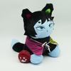 Demon Slayer Kimetsu No Yaiba Giyuu Tomioka Cat Plushie With Pp Cotton Filling For Collectors And Kids